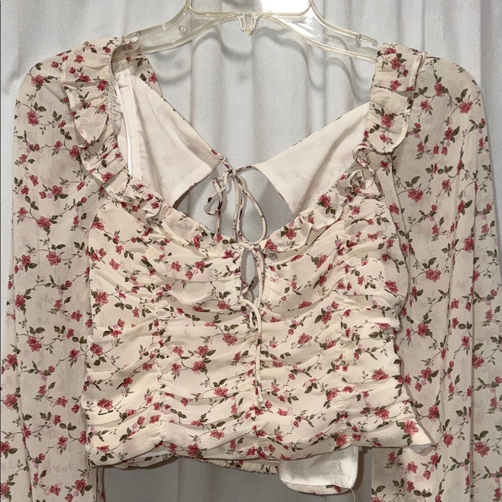 2/$6 Cotton Candy LA Cute Sexy top Size small